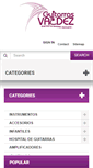 Mobile Screenshot of guitarrasvaldez.com